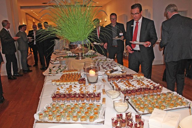 ein kleiner Teil des Buffets