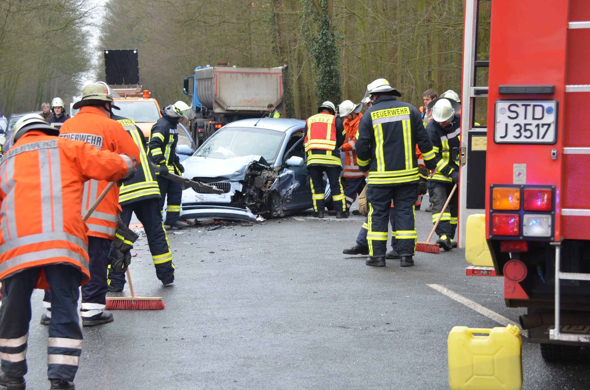 Unfall B73 Heute