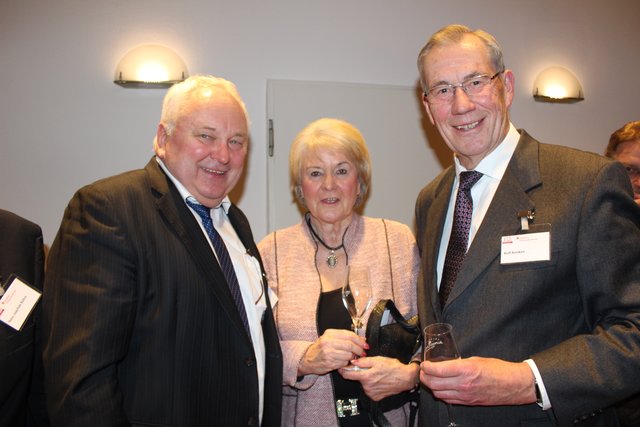 Heiner Schönecke und das Ehepaar Heike Dabow und Rolf Renken