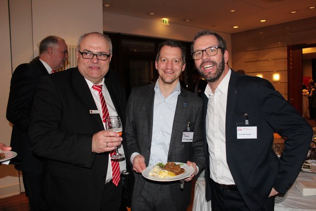Bernd Meier, Stefan Eickelmann und Christopf Frenzel
