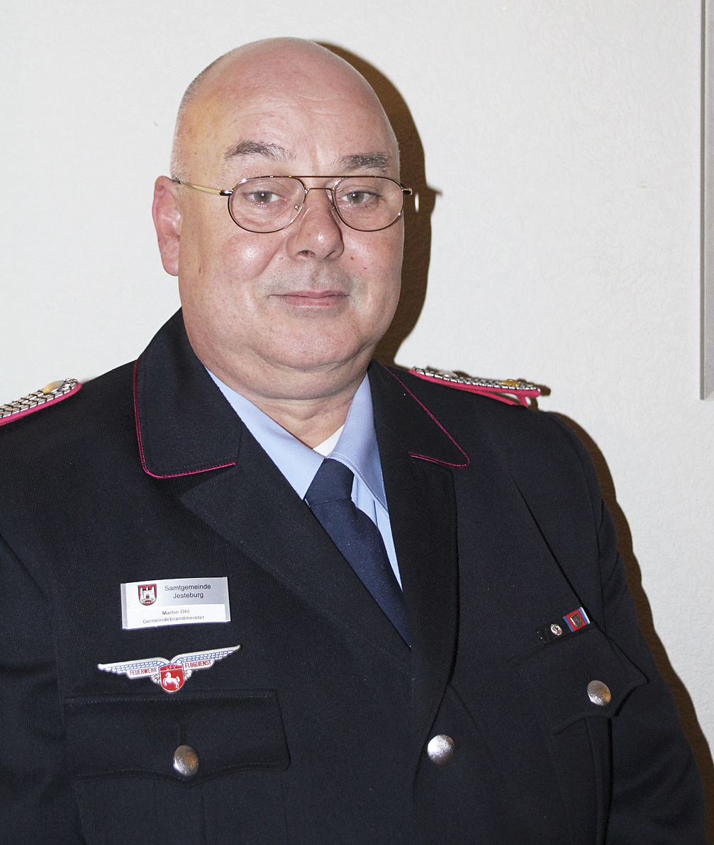 Jesteburgs Gemeindebrandmeister Martin Ohl