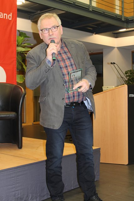 Judo-Trainer Egon Krien bekam den Stade 21-Ehrenpreis