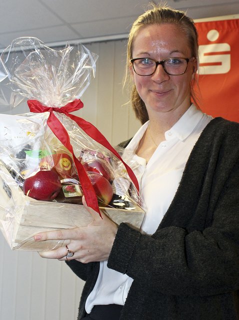 Ehrengast war Hockey-Nationalspielerin Franzisca Hauke