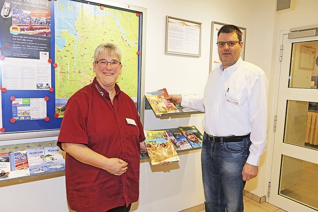 Die Herbergseltern stehen immer bereit, um ihre Gäste mit Informationen zu versorgen