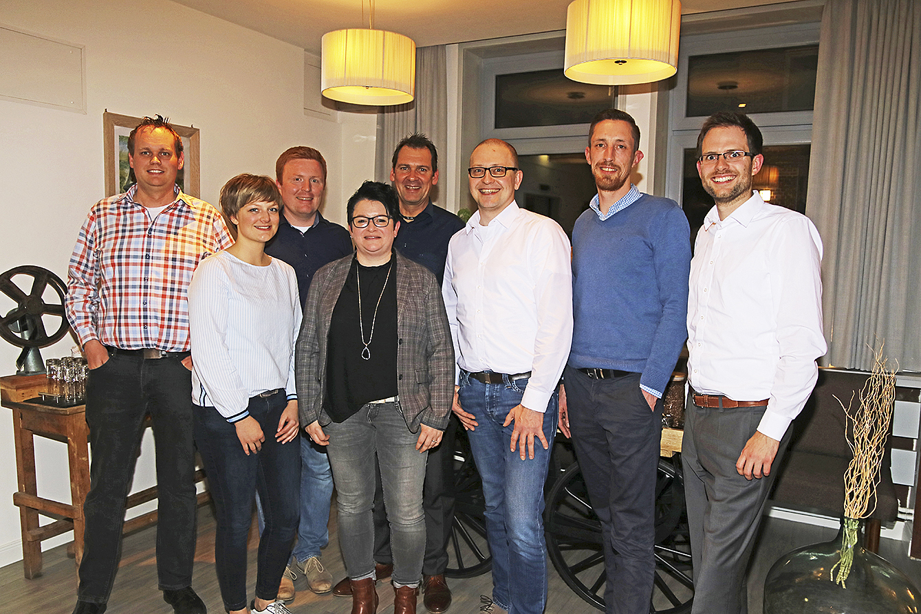 Hat viel vor: der neue Vorstand des "Sympathischen Harsefeld" Foto: jd