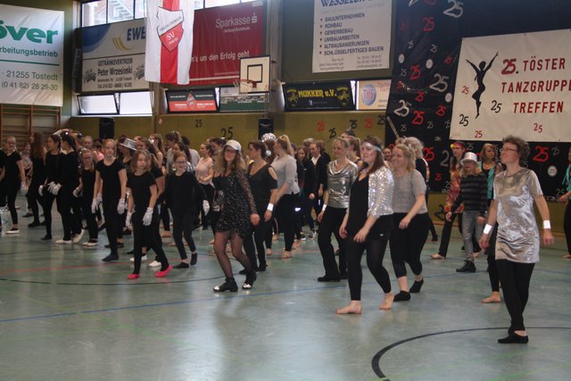 Alle Trainer beim Linedance