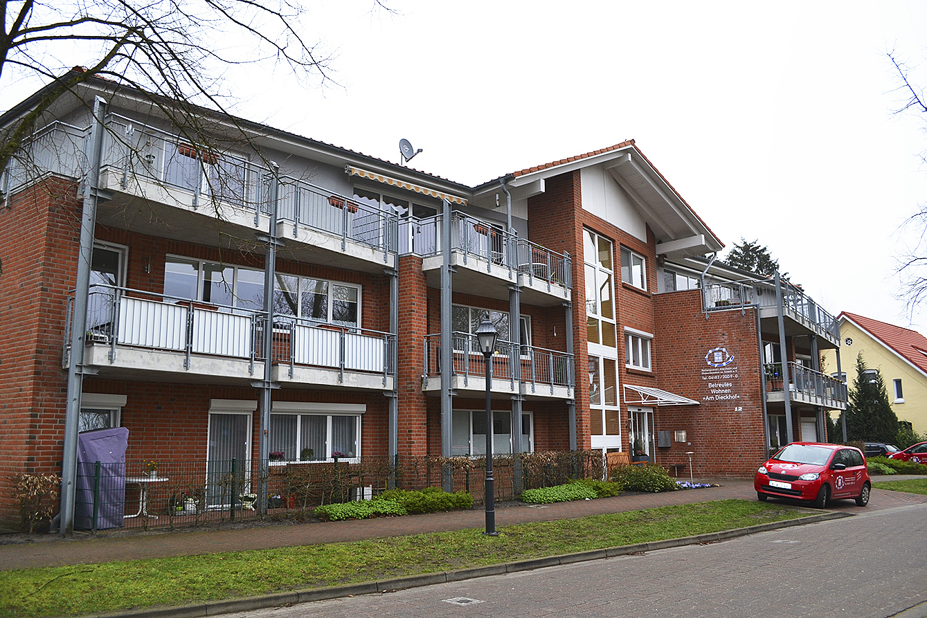 Das betreute Wohnen in der Dieckhofstraße besteht inzwischen seit zehn Jahren Fotos: bim