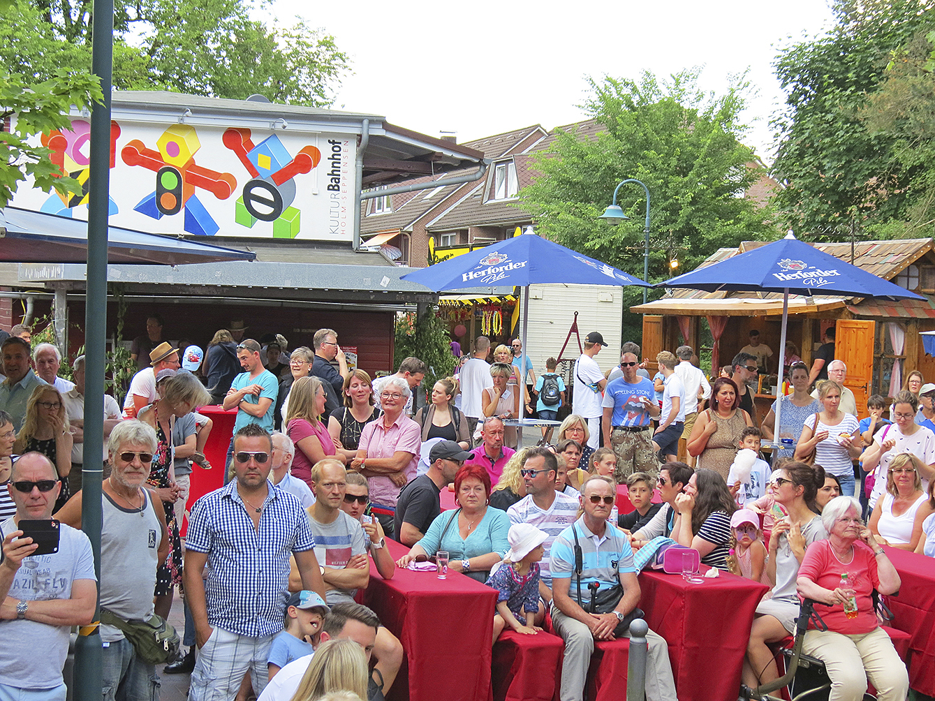 Das Bürgerfest der KKI ist ein beliebter Treffpunkt für die ganze Familie