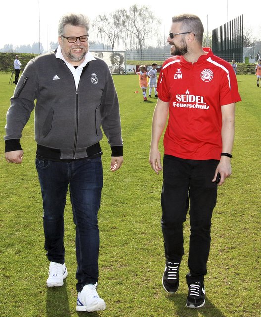 Stefan Kohfahl (li.) und Daniel Maaß von Buchholz 08