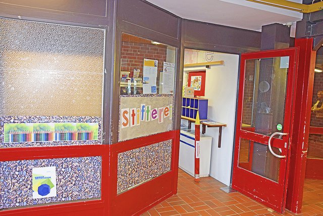 Der etwa neun Quadratmeter große Kiosk "Stifterei" wurde zuvor als Abstellraum genutzt