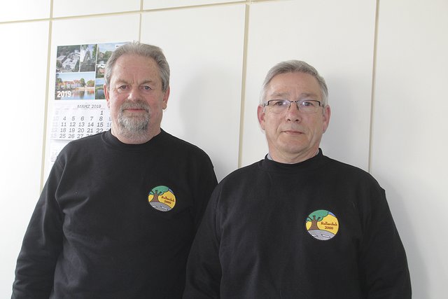 Michael Wölk und Dieter
Bellmann freuen sich auf neue Mitfahrer