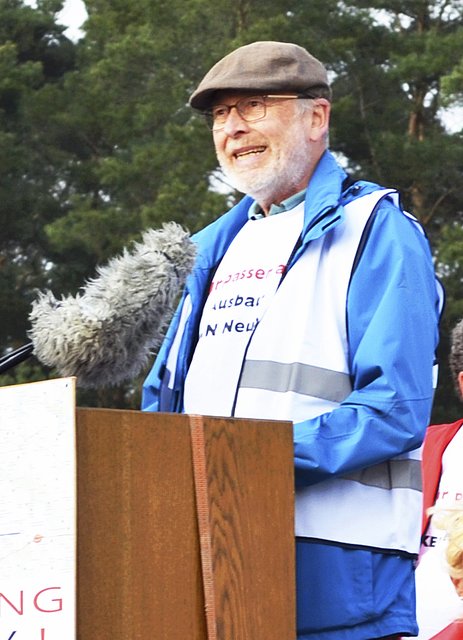 Projektbeiratssprecher Joachim Partzsch