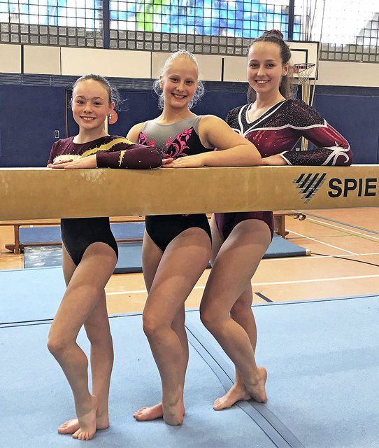 Das Nordheide-Trio mit (v.l.): Laura Brakmann, Alexandra Hinkel, und Michelle Sitko