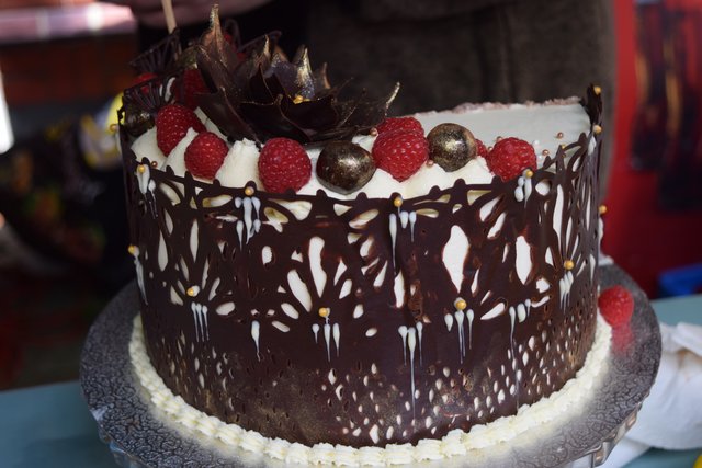 Die Siegertorte des Wettbewerbs 