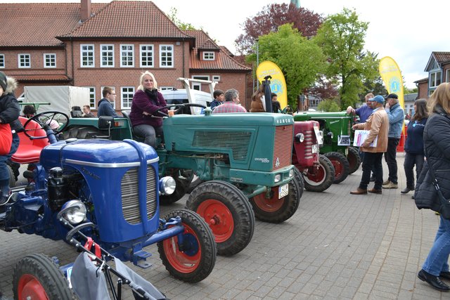 Die Treckerfreunde Nordheide waren auch vor Ort