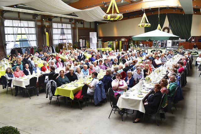Mit rund 320 Landfrauen war der Kreislandfrauentag auf dem Hof Oelkers wieder bestens besucht