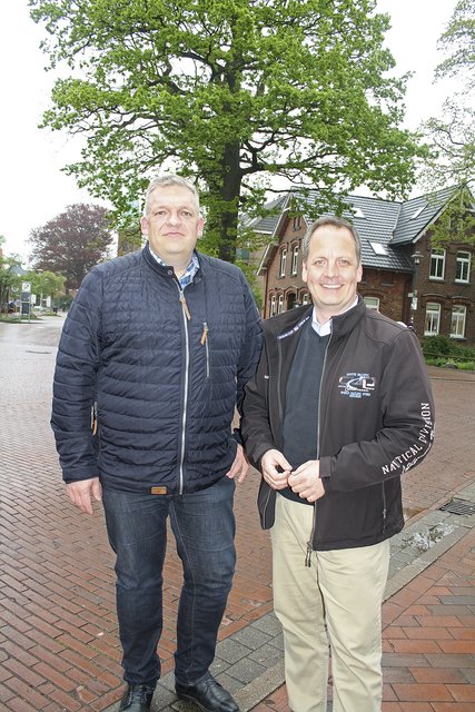 Streben mehr in die Öffentlichkeit: Christian Horend (li.) und
Frank Thöle-Pries