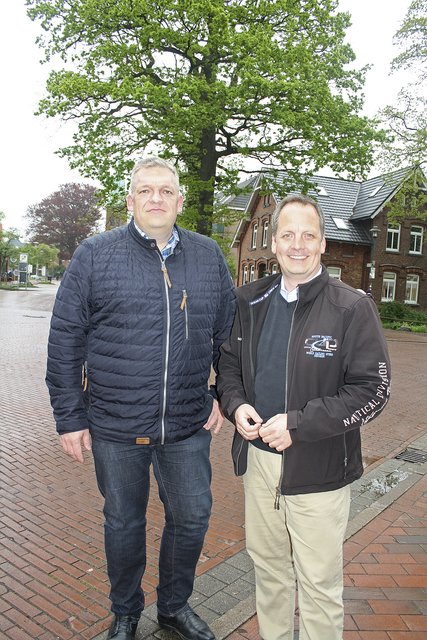 Streben mehr in die Öffentlichkeit: Christian Horend (li.) und 
Frank Thöle-Pries