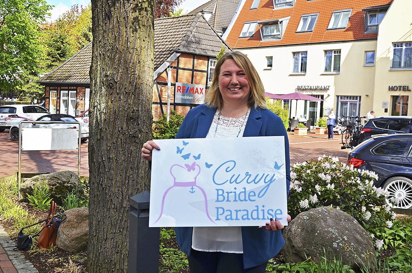 Sabrina Meincke freut sich, den Bräuten ihren Service
anbieten zu können