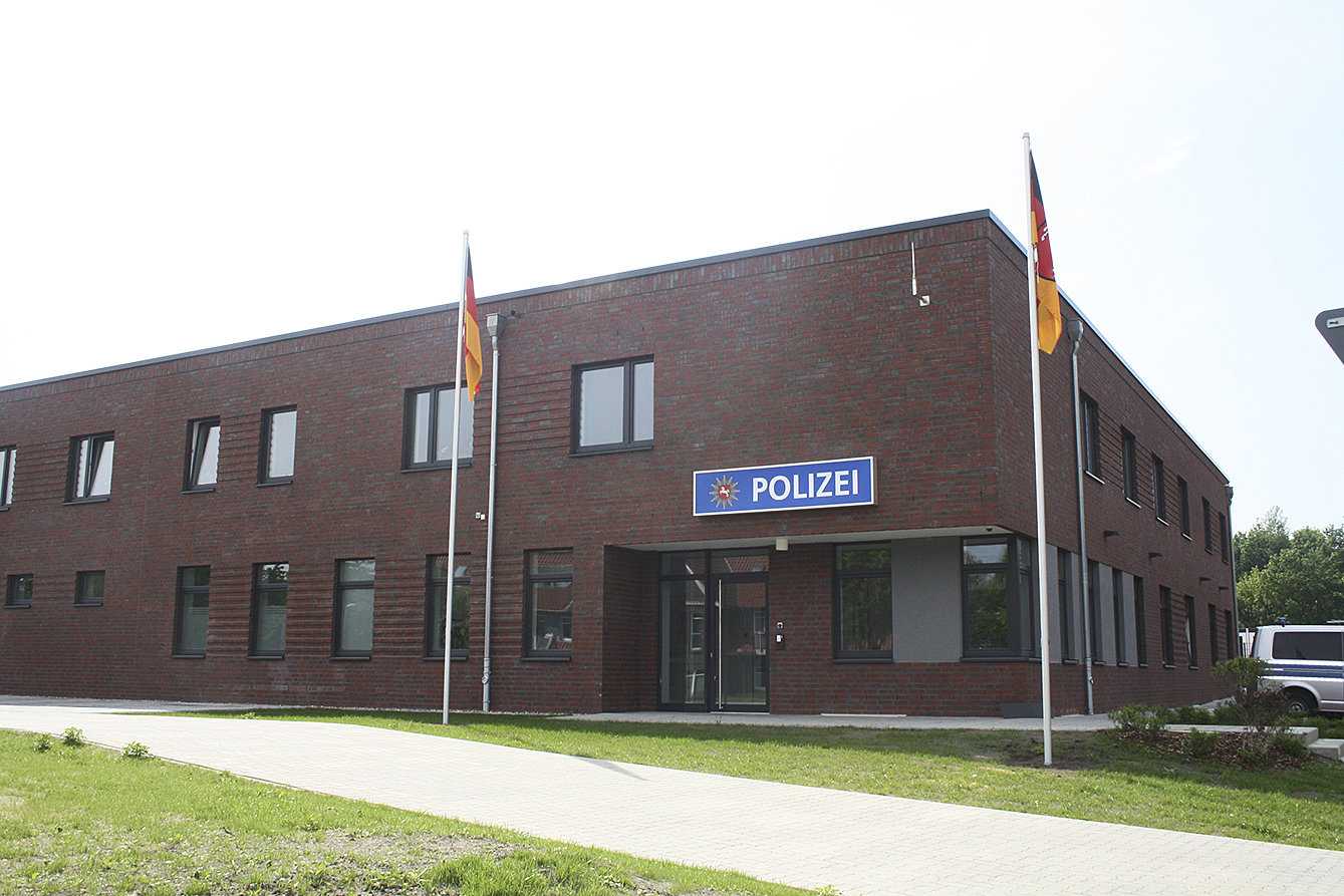 Das neue Polizeikommissariat an der Hamburger Straße in Maschen