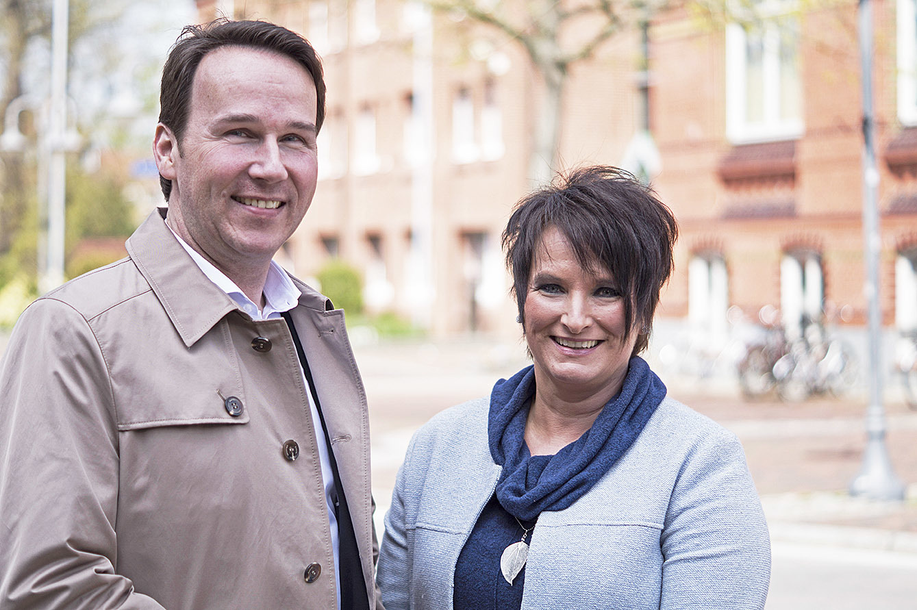 Sind sauer auf die "KiWis" und die SPD:
André Bock und Anja Trominski Foto: CDU