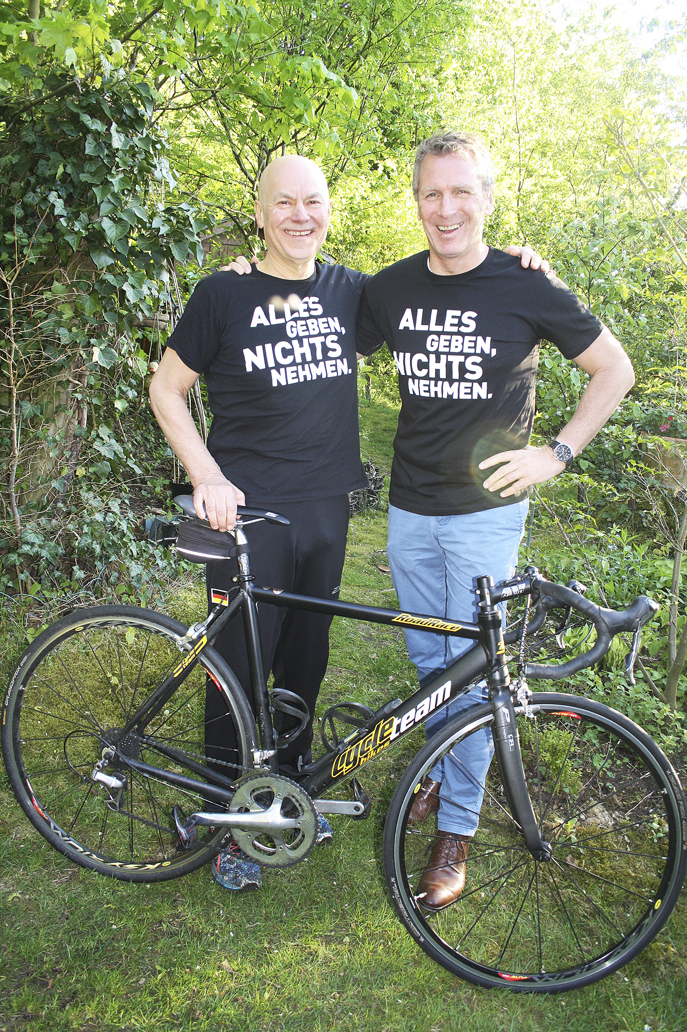 Stehen für sauberen Sport: Reiner Wieneke (li.) und Sönke Stüfen