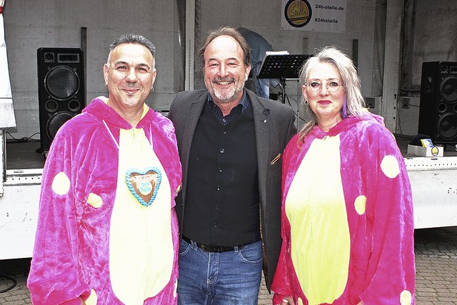 Eröffneten und schlossen das Festival (v. li.): Guiseppe Faldetta, Robert
Isernhagen und Nikola Laudien Fotos: thl