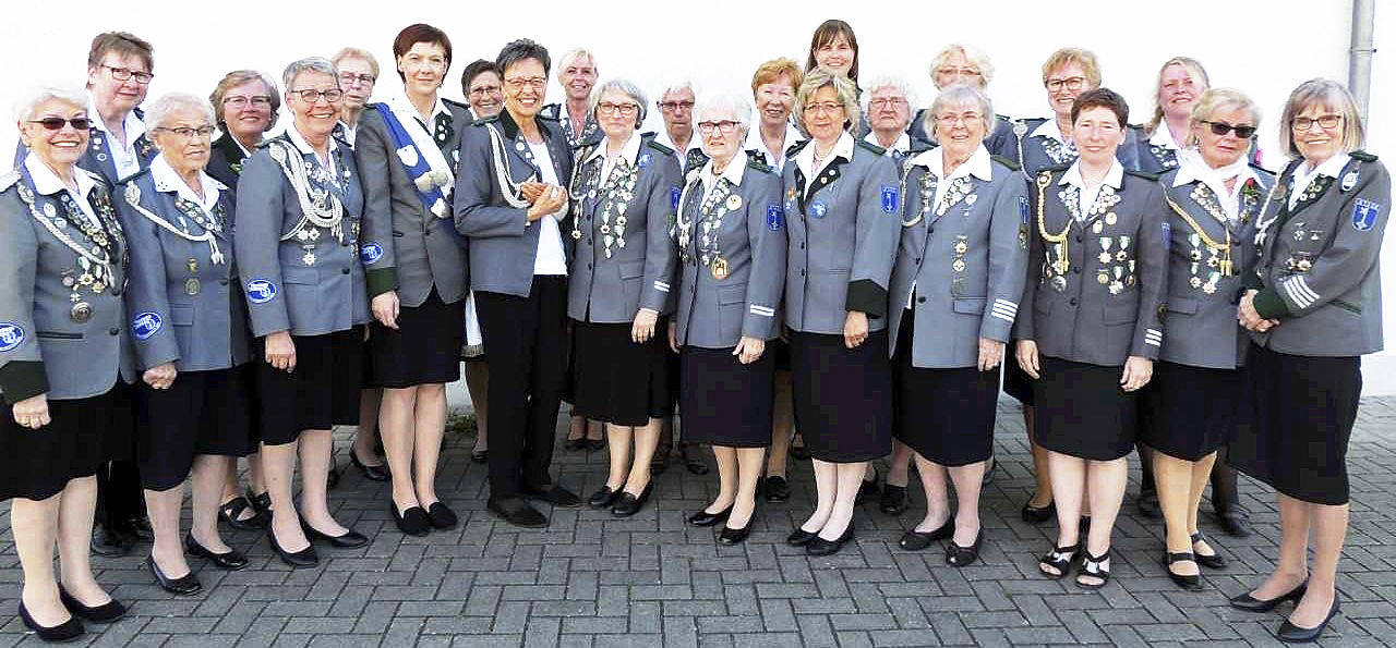 Die Schützendamen feierten jüngst das 60-jährige Bestehen ihrer Abteilung Foto: Stader Schützenverein