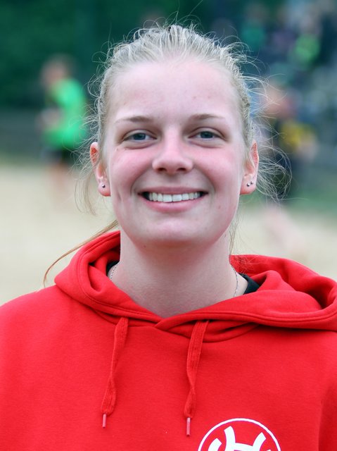 Turnierleiterin Emma Barsch ist zufrieden