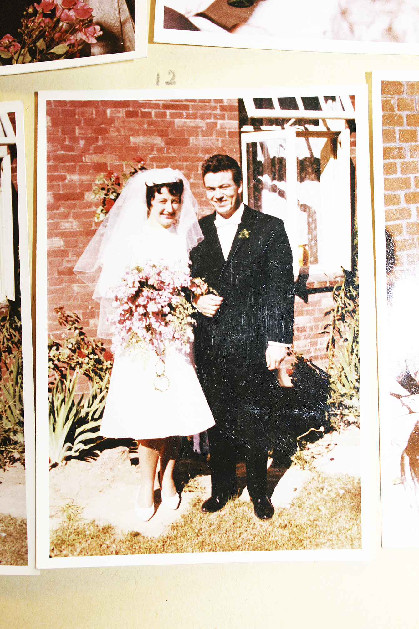 ... bei ihrer Hochzeit vor 60 Jahren