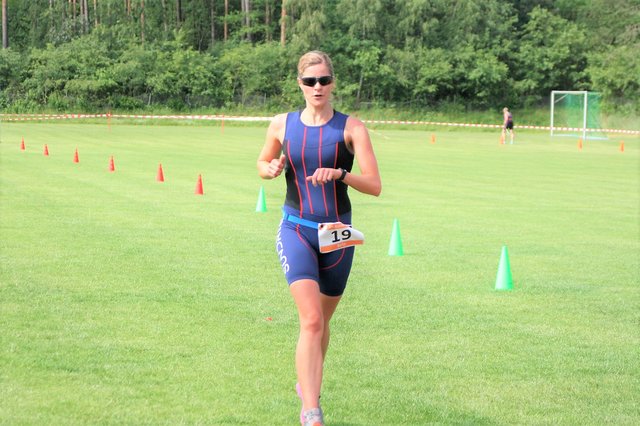 Birte Steckelberg ist (fast) im Ziel | Foto: TSV