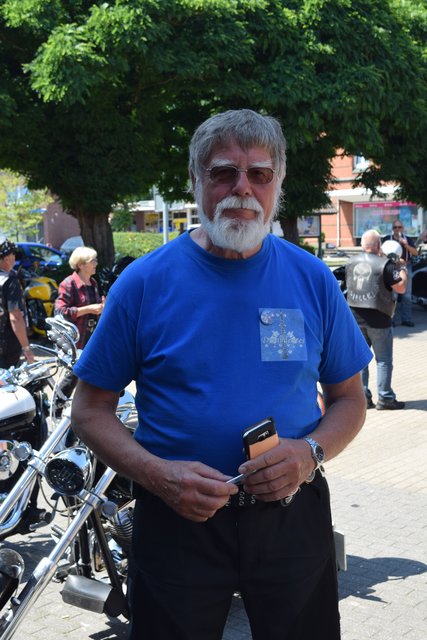 Organisator des 6. MoGo´s in Fliegenberg: Gerhard Bruno Brückmann von den Dreamleaves