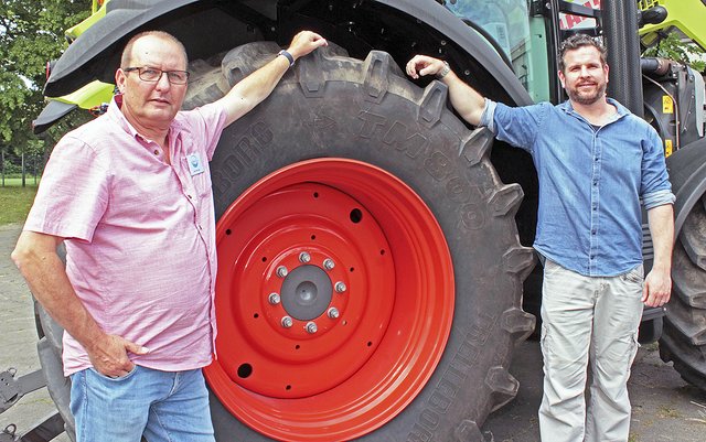 Uwe Sanwald und Alexander Hensel sorgten für einen reibungslosen Ablauf des Tages