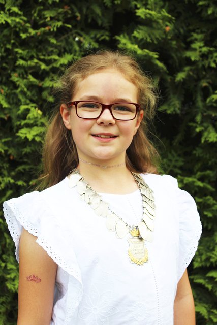 Hatte viel Spaß beim Wettbewerb: Kinderkönigin Pauline | Foto: as