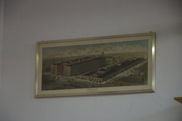 Ein altes Bild vom Produktionsgebäude