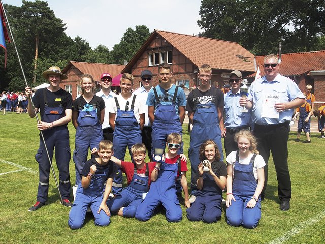 Das Team aus Welle holte sich den achten Platz
