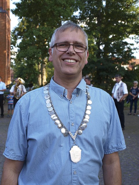 Gästekönig Matthias Rieckmann (Brackel) | Foto: Westphalen