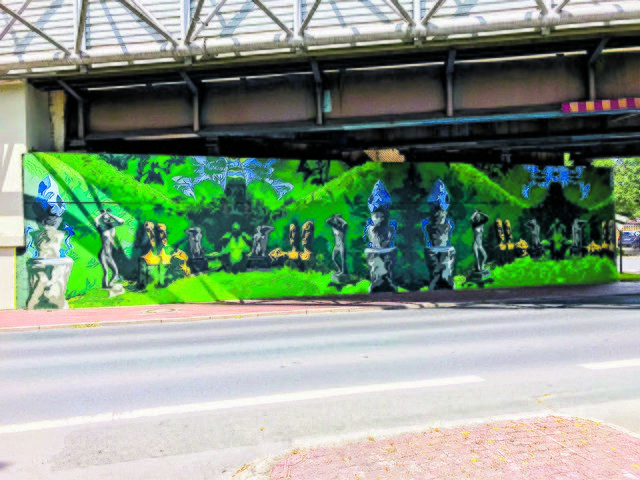 Aus dem Entwurf wurde dieses Bild