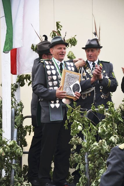 Schützenkönig Martin Schwarz