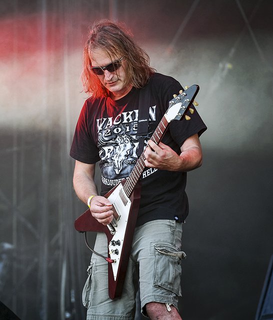 Clemens Leitow bei einem der letzten Wacken-Auftritte