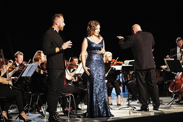 Die Sänger Agnieszka Sokolnicka und Wojciech Sokolnicki
singen erneut in Trelde | Foto: Veranstalter