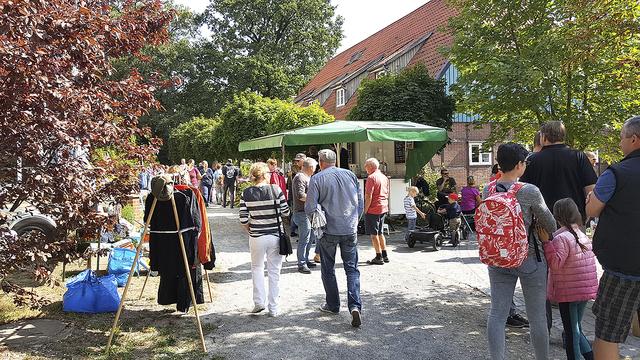 Auch ein Flohmarkt findet wieder statt