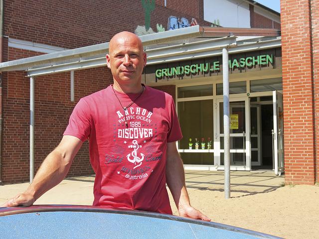 Rolf André, Schulleiter an der
Grundschule Maschen Fotos: ts