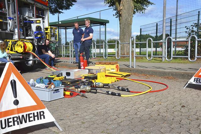 Es gab reichlich Technik zu bestaunen | Foto: sc