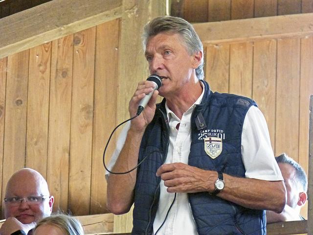 Hans-Jürgen Detje ließ sich das Turnier nicht entgehen | Foto: Birgit Patzelt