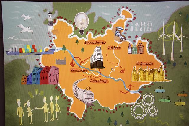 Die Metropolregion Hamburg umfasst die Freie und Hansestadt Hamburg sowie Teile der Länder Schleswig-Holstein, Niedersachsen und Mecklenburg-Vorpommern | Foto: OECD/ts