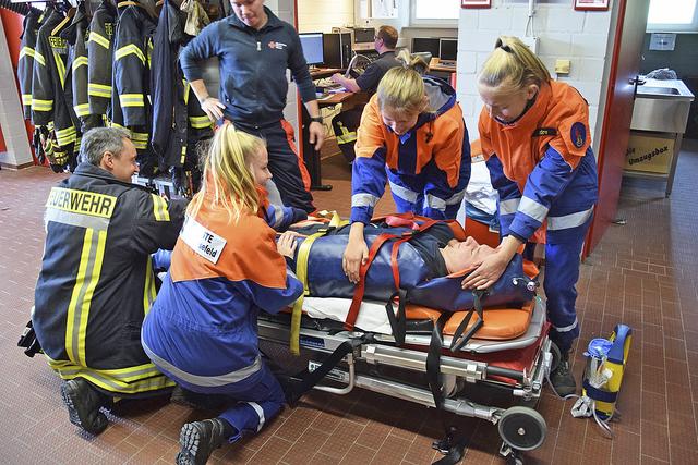 Auch Erste Hilfe ist für die Jugendfeuerwehr wichtig
