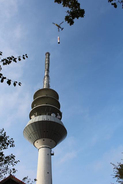 ... und ebenfalls abtransportiert