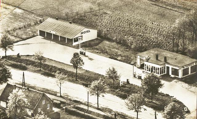 Das Firmengelände in den 1960er Jahren aus der Vogelperspektive | Foto: Autohaus John