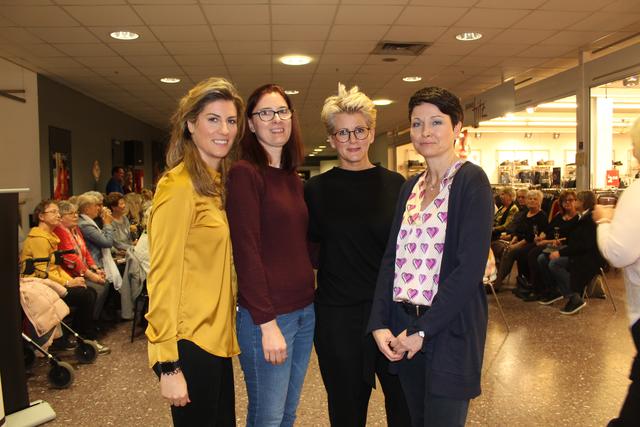 Das Team von Fachwerk, das die Models stylt